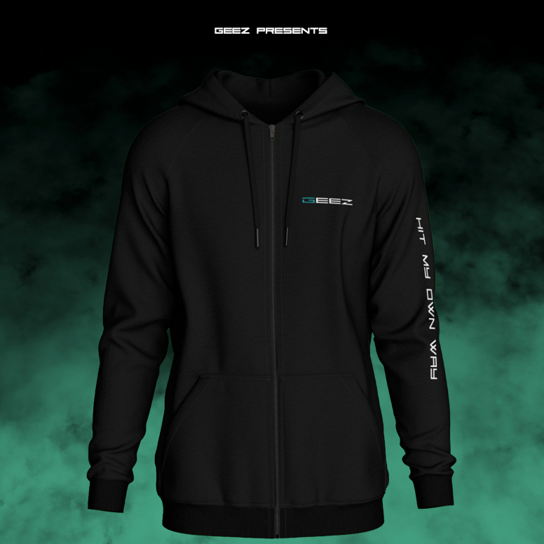 Zip hoodie